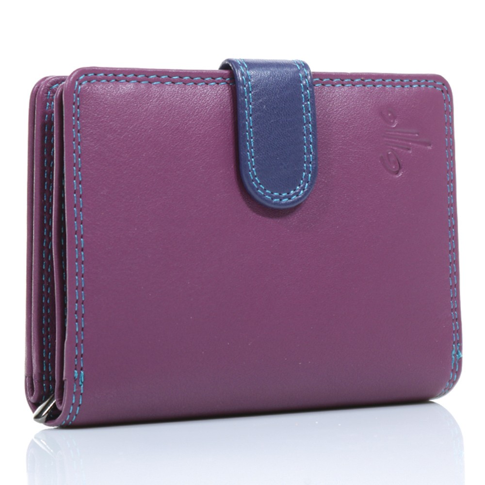 Kion 19263M Πορτοφόλι Γυναικείο Δέρμα με RFID  Μωβ  Wallets