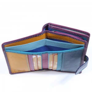 Kion 19263M Πορτοφόλι Γυναικείο Δέρμα με RFID  Μωβ  Wallets