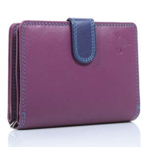 Kion 19263M Πορτοφόλι Γυναικείο Δέρμα με RFID  Μωβ  Wallets
