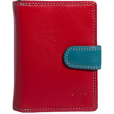 Kion 19263M Πορτοφόλι Γυναικείο Δέρμα με RFID Κόκκινο