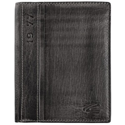 Camel Active Melbourne Δερμάτινο Ανδρικό Πορτοφόλι 247-704-60 Μαύρο.