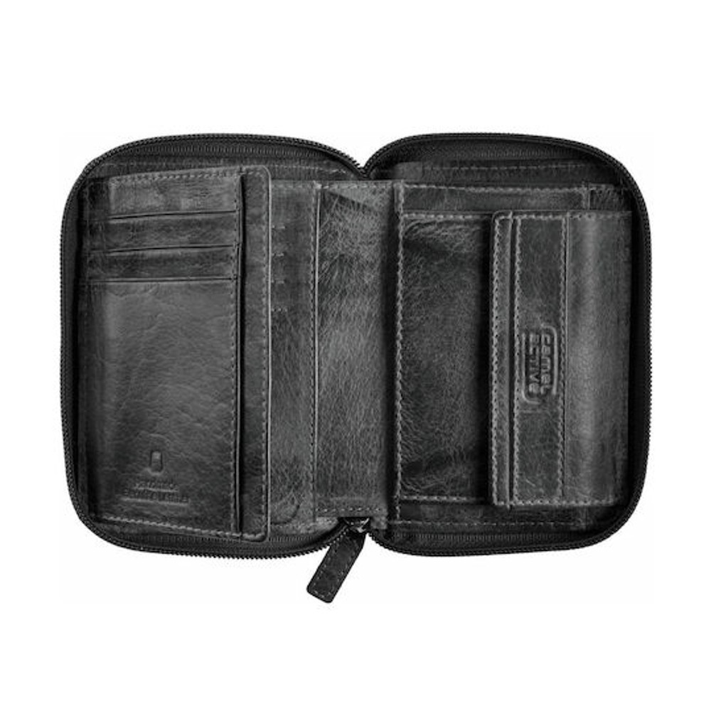 Camel Active Melbourne Δερμάτινο Πορτοφόλι 247-705-60 Μαύρο Πορτοφόλια