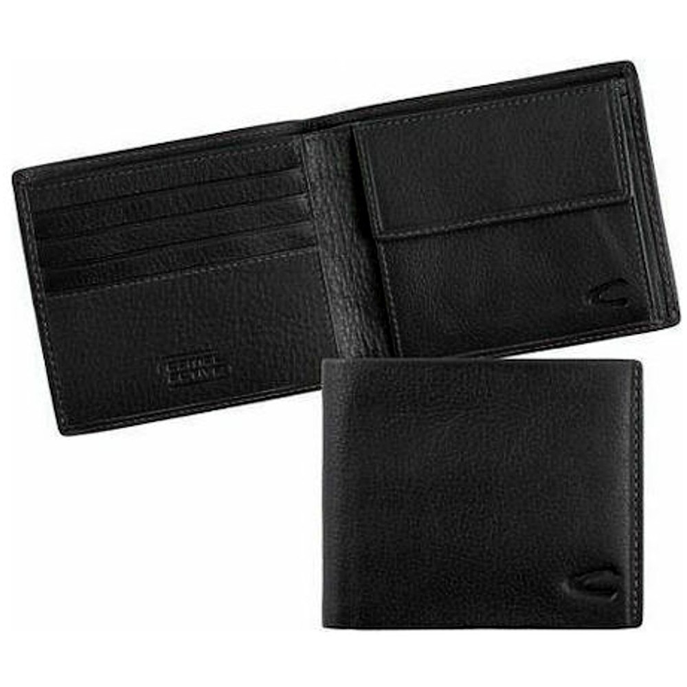 Camel Active Atlanta Δερμάτινο Ανδρικό Πορτοφόλι 249-703-60 Μαύρο Πορτοφόλια