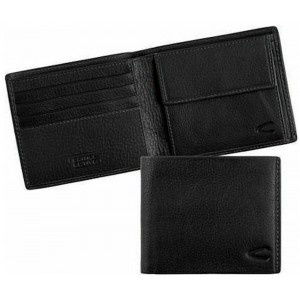 Camel Active Atlanta Δερμάτινο Ανδρικό Πορτοφόλι 249-703-60 Μαύρο Πορτοφόλια