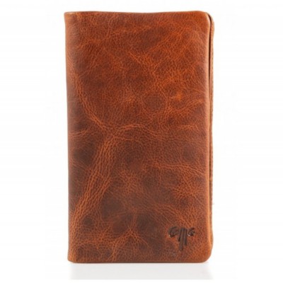 Kion 25170 kara Δερμάτινο Πορτοφόλι Καφέ