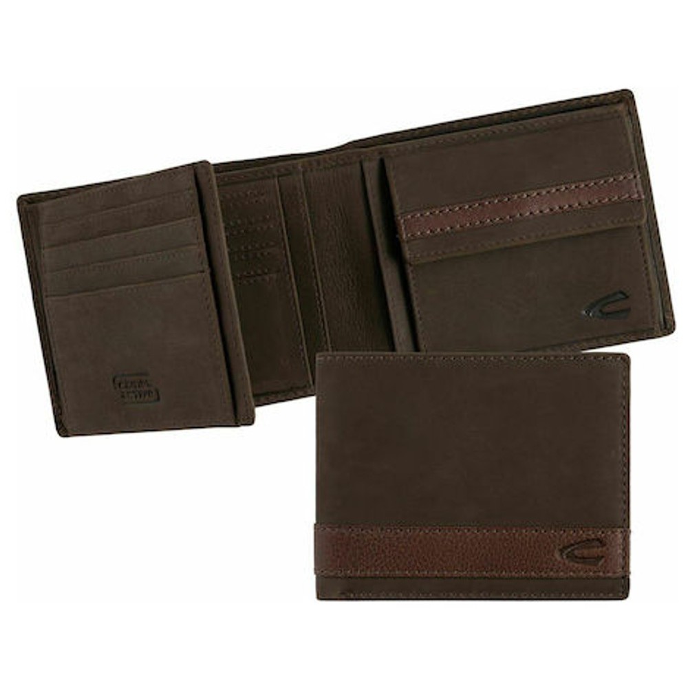 CAMEL ACTIVE 274-704-29 ΔΕΡΜΑ ΑΝΔΡΙΚΟ ΠΟΡΤΟΦΟΛΙ ΚΑΦΕ Wallets