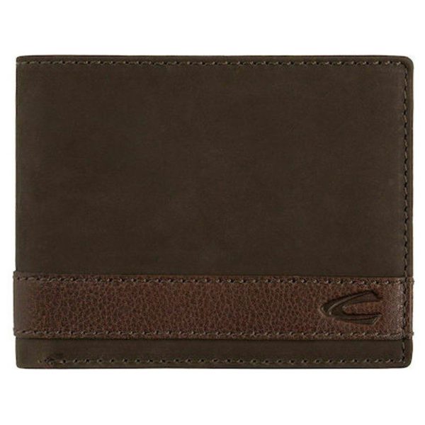 CAMEL ACTIVE 274-704-29 ΔΕΡΜΑ ΑΝΔΡΙΚΟ ΠΟΡΤΟΦΟΛΙ ΚΑΦΕ