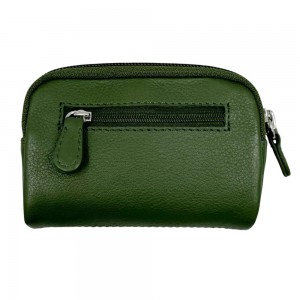 Kion 29224 Δερμάτινο Πορτοφόλι Κερμάτων και Κλειδοθήκη Πράσινη Πορτοφόλια