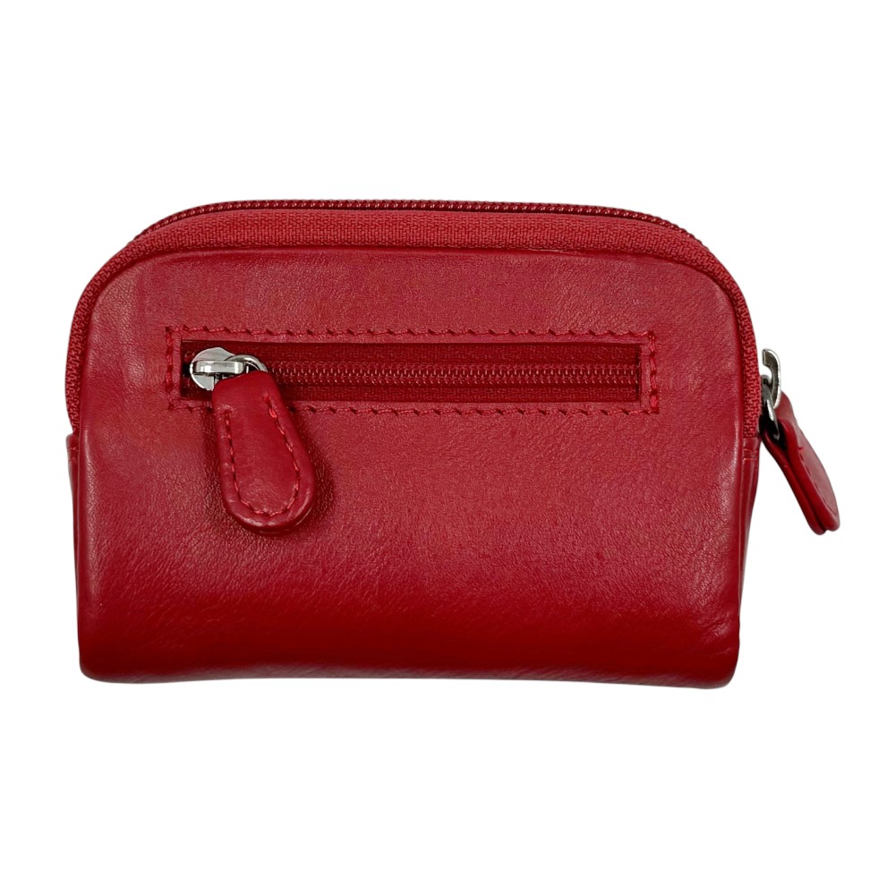 Kion 29224 Δερμάτινο Πορτοφόλι Κερμάτων και Κλειδοθήκη Κόκκινο Wallets