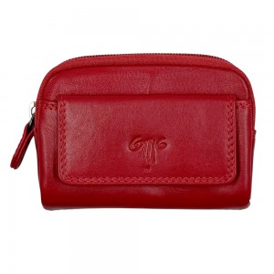 Kion 29224 Δερμάτινο Πορτοφόλι Κερμάτων και Κλειδοθήκη Κόκκινο Wallets