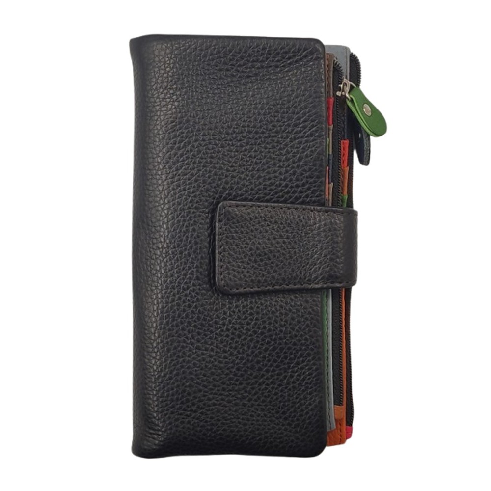 Πορτοφόλι Gaofan 30-87 δέρμα γυναίκειο μαύρο Wallets