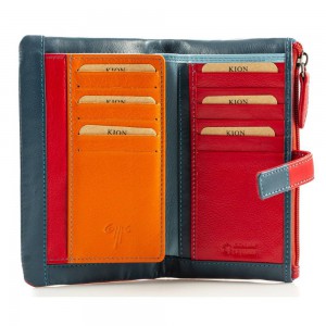 Kion Δέρμα Μεγάλο κόκκινο πορτοφόλι 3399M Wallets