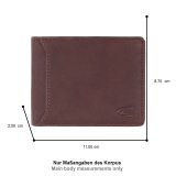 Camel Active 409-703-22 Ocean Ανδρικό Πορτοφόλι Δέρμα RFID Κονιάκ 3