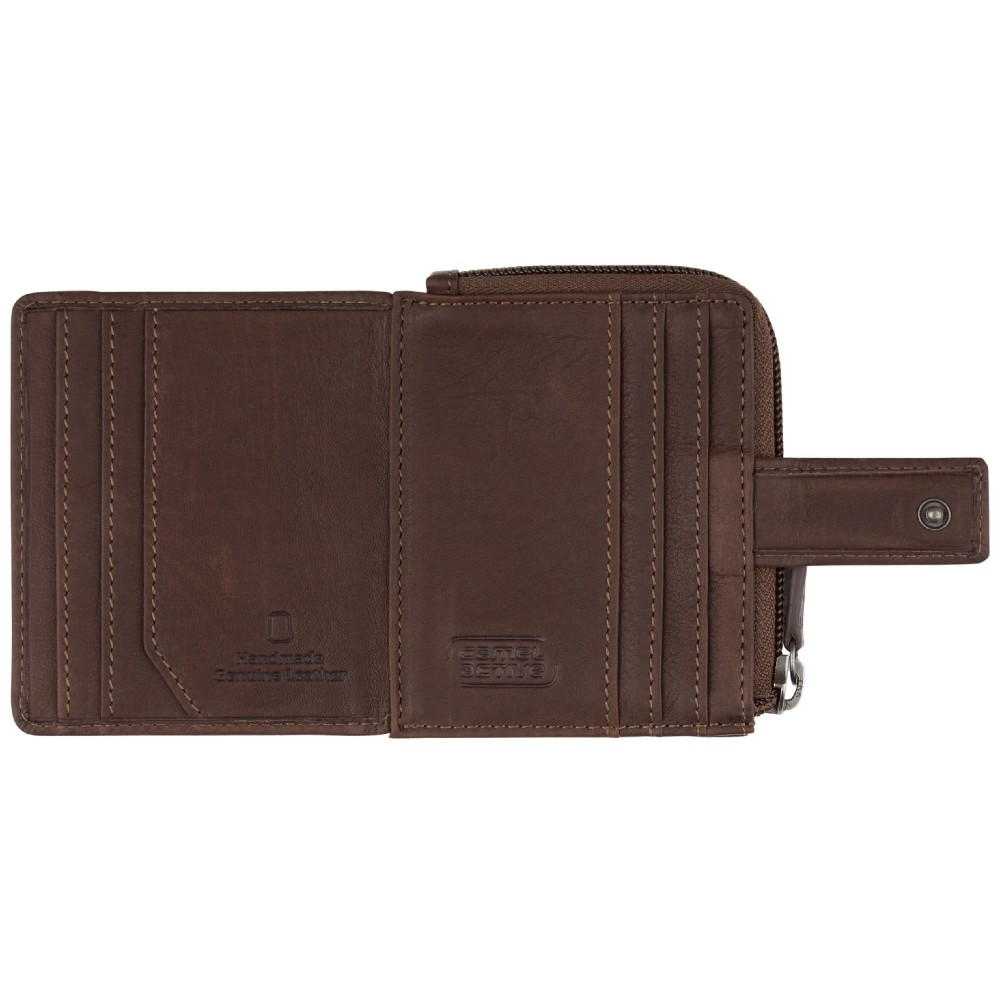 Camel Active 409-705-22 Ocean Ανδρικό Πορτοφόλι Καρτών Δέρμα RFID Κονιάκ Πορτοφόλια