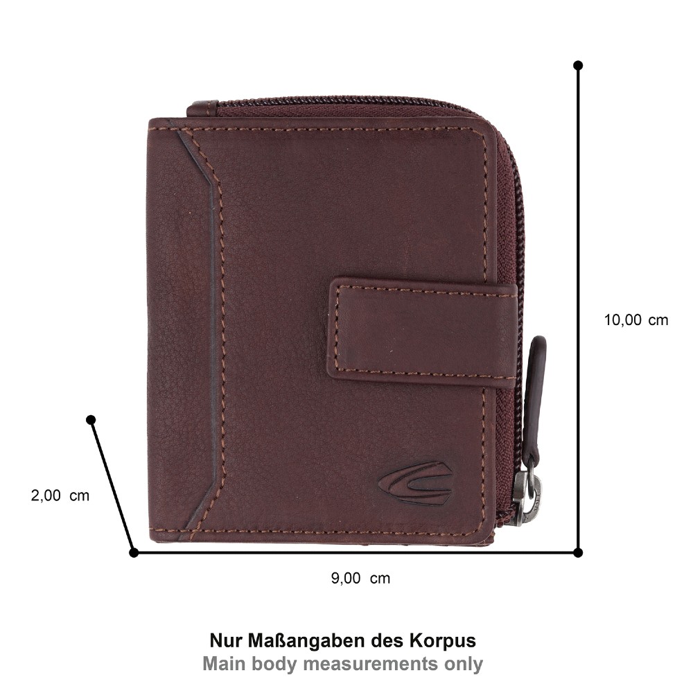 Camel Active 409-705-22 Ocean Ανδρικό Πορτοφόλι Καρτών Δέρμα RFID Κονιάκ Πορτοφόλια