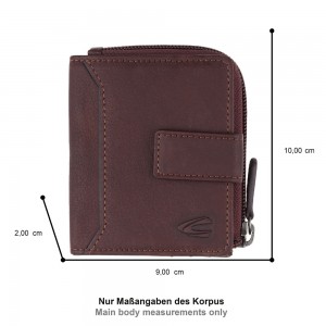 Camel Active 409-705-22 Ocean Ανδρικό Πορτοφόλι Καρτών Δέρμα RFID Κονιάκ Πορτοφόλια