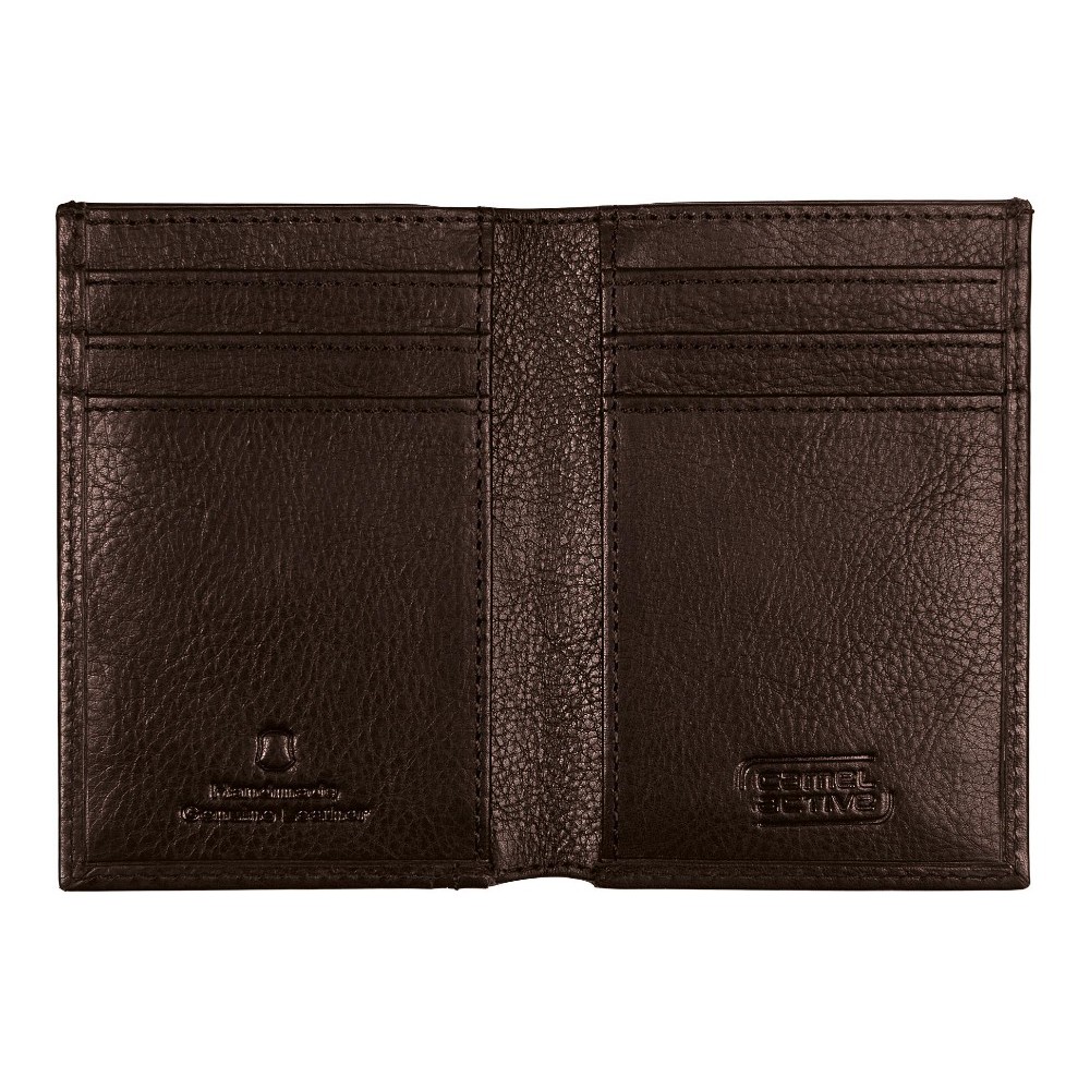 Camel Active 410-701-29 (011871) Pine RFID Θήκη Καρτών Δερμάτινη Καφέ Πορτοφόλια