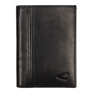 Camel Active 410-701-60 (011870) Pine RFID Θήκη Καρτών Δερμάτινη Μαύρη Πορτοφόλια