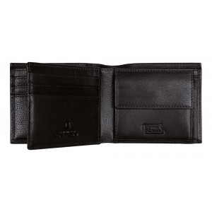 Camel Active 410-703-60 (011868) Pine RFID Πορτοφόλι Ανδρικό Δέρμα Μαύρο Πορτοφόλια