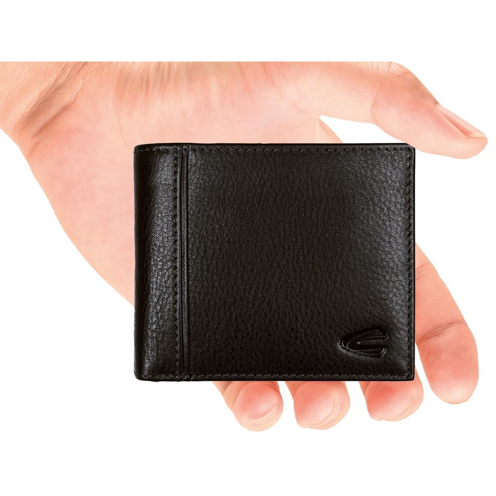 Camel Active 410-703-60 (011868) Pine RFID Πορτοφόλι Ανδρικό Δέρμα Μαύρο Πορτοφόλια