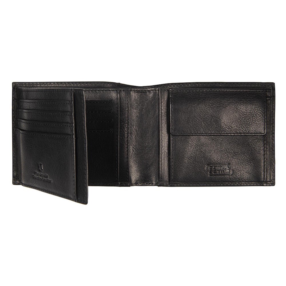 Camel Active 410-704-60 (011866) Pine RFID Πορτοφόλι Ανδρικό Δέρμα Μαύρο Wallets