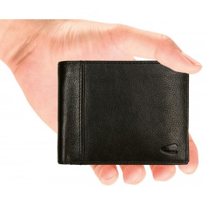 Camel Active 410-704-60 (011866) Pine RFID Πορτοφόλι Ανδρικό Δέρμα Μαύρο Wallets