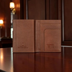 Camel Active 416-701-22 Leather RFID Card Wallet Tan Wallets
