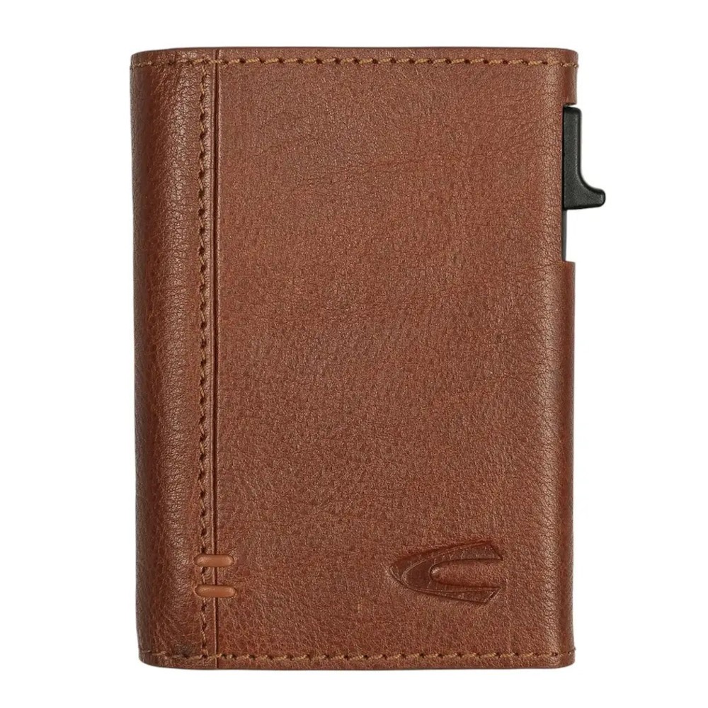 Camel Active 416-701-22 Leather RFID Card Wallet Tan Wallets