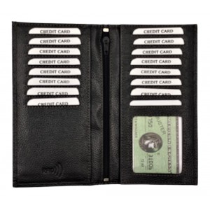 Ανδρικό πορτοφόλι KAPPA 4300a δέρμα μαύρο