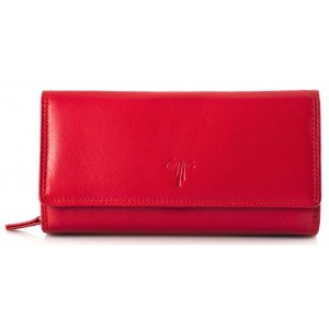 Kion Δέρμα Μεγάλο κόκκινο πορτοφόλι 452 Wallets