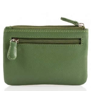 Kion 5657 Δερμάτινο Πορτοφόλι Κερμάτων και Κλειδοθήκη Πράσινο Wallets