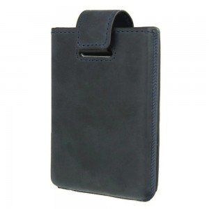 Valenta 582377 Card Case Pocket Δερμάτινο Πορτοφόλι Καρτών με RFID Μπλε Πορτοφόλια