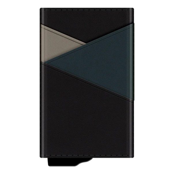 Valenta 586542 Card Case Plus Snap Δερμάτινο Πορτοφόλι Καρτών Μαύρο