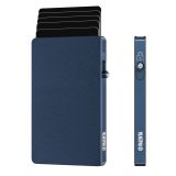Valenta 588287-223549 Cardprotector Πορτοφόλι Καρτών Αλουμινίου MagSafe Μπλε 1