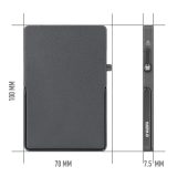 Valenta 589314 Cardprotector Stand Πορτοφόλι Καρτών Αλουμινίου MagSafe Σκούρο Γκρι 2