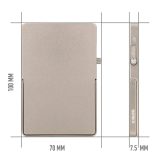 Valenta 589321 Cardprotector Stand Πορτοφόλι Καρτών Αλουμινίου MagSafe Natural 6