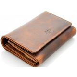 Kion 6022 Kara Πορτοφόλι Δέρμα Καφέ 5