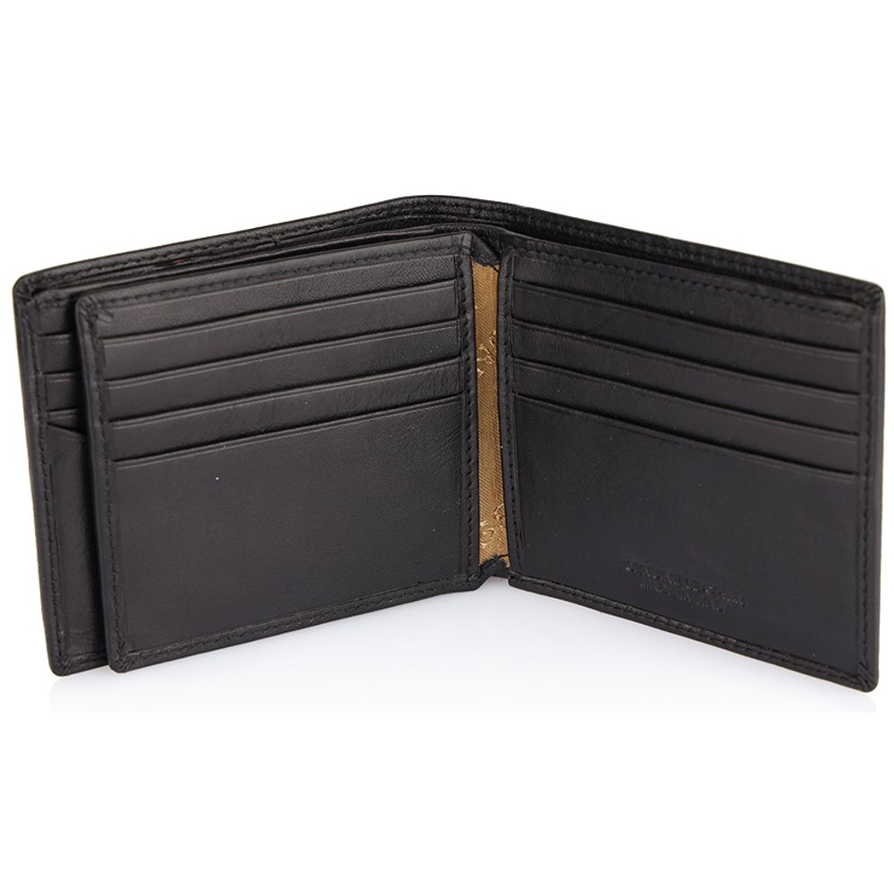 HANSSON ΠΟΡΤΟΦΟΛΙ ΚΑΡΤΩΝ 6513-00 ΜΑΥΡΟ Πορτοφόλια