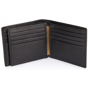 HANSSON ΠΟΡΤΟΦΟΛΙ ΚΑΡΤΩΝ 6513-00 ΜΑΥΡΟ Πορτοφόλια