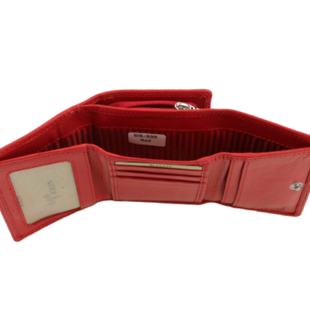 Γυναικείο Πορτοφόλι δέρμα kion 335 κόκκινο Wallets
