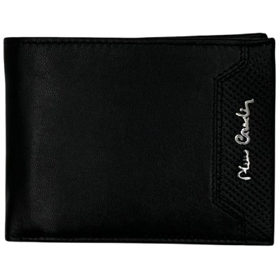 Pierre Cardin 8806 TILAK99 Δερμάτινο Ανδρικό Πορτοφόλι με RFID Μαύρο