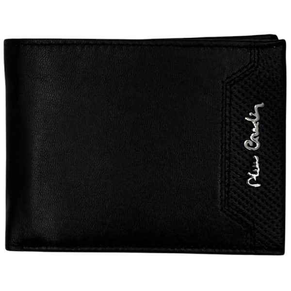 Pierre Cardin 8806 TILAK99 Δερμάτινο Ανδρικό Πορτοφόλι με RFID Μαύρο