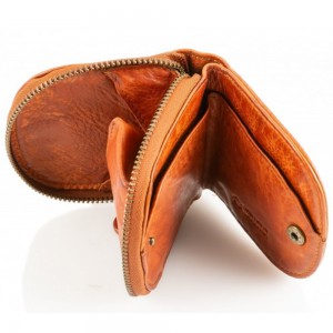 Kion 91179 Πορτοφόλι Κερμάτων-Καβουράκι Δέρμα Ταμπά Πορτοφόλια