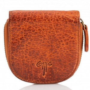 Kion 91179 Πορτοφόλι Κερμάτων-Καβουράκι Δέρμα Ταμπά Πορτοφόλια