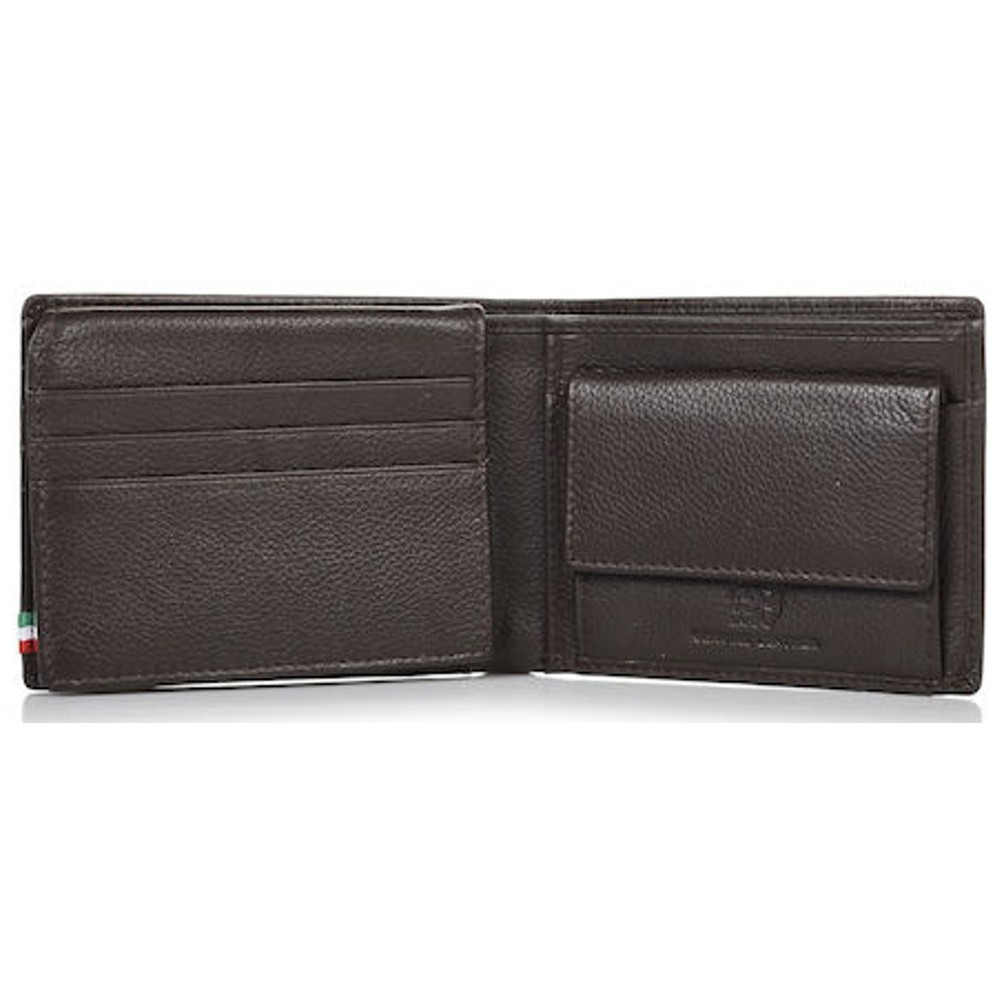 AERONAUTICA MILITARE AM-103 Leather Wallet Brown Wallets