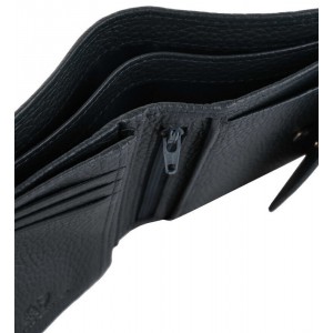 Aeronautica Militare AM-186 Leather Men's Wallet Blue Wallets