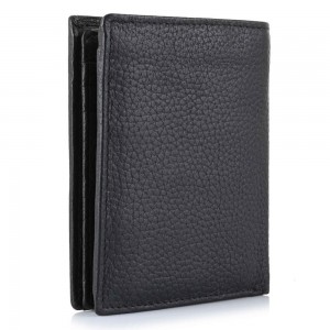 Aeronautica Militare AM-186 Leather Men's Wallet Black Wallets