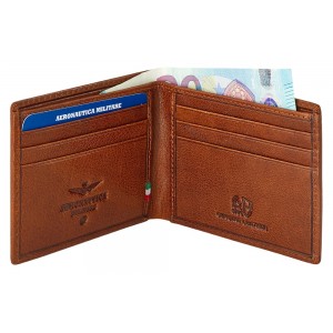 Aeronautica Militare AM-230 Δερμάτινο Ανδρικό Πορτοφόλι Ταμπά Wallets