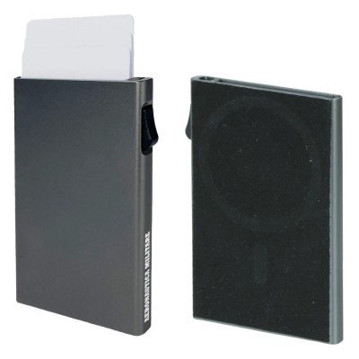 Aeronautica Militare AM-261 Mag-Cardprotector Μαγνητική Θήκη Καρτών με RFID Ασημί