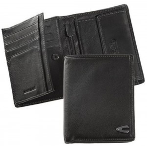 Camel Active Vegas Δερμάτινο Ανδρικό Πορτοφόλι B34-707-60 Μαύρο Wallets